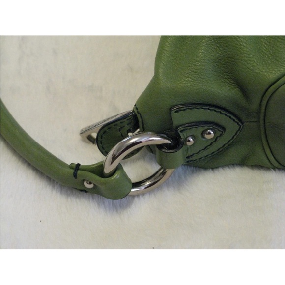 Marc Jacobs Collection 'Blake' Leaf Green & Silver Multi-Pocket Hobo Bag - Picture 14 of 14